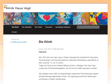 Tablet Screenshot of klinik-haus-vogt.com